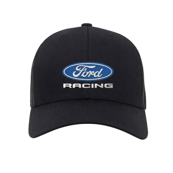 FORD RACING SIGNATURE SNAPBACK HAT - BLACK