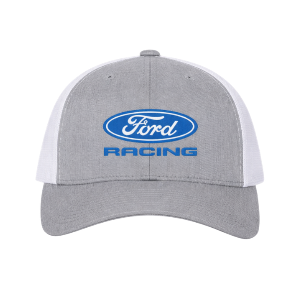 FORD RACING SIGNATURE SNAPBACK HAT - GRAY/WHITE