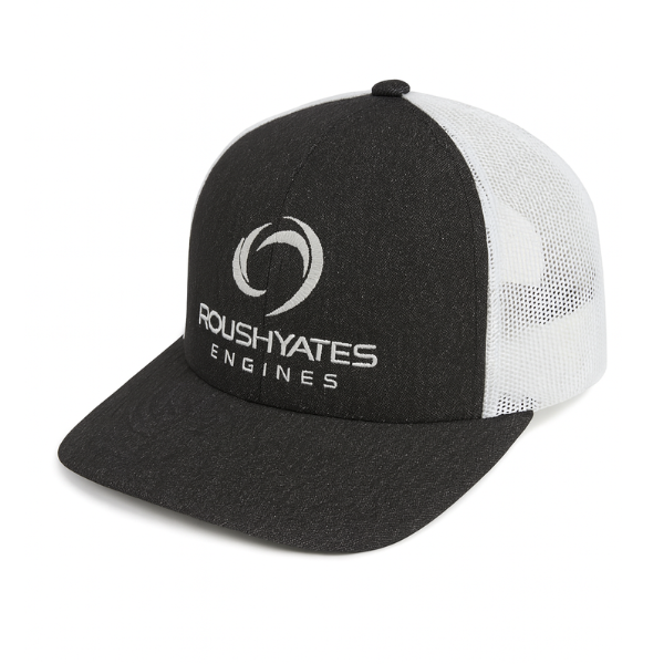 HEATHER BLACK/WHITE STORM ROUSH YATES ENGINES HAT