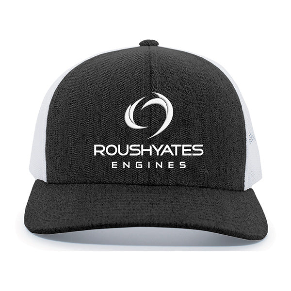 HEATHER BLACK/WHITE 3D STORM ROUSH YATES ENGINES HAT