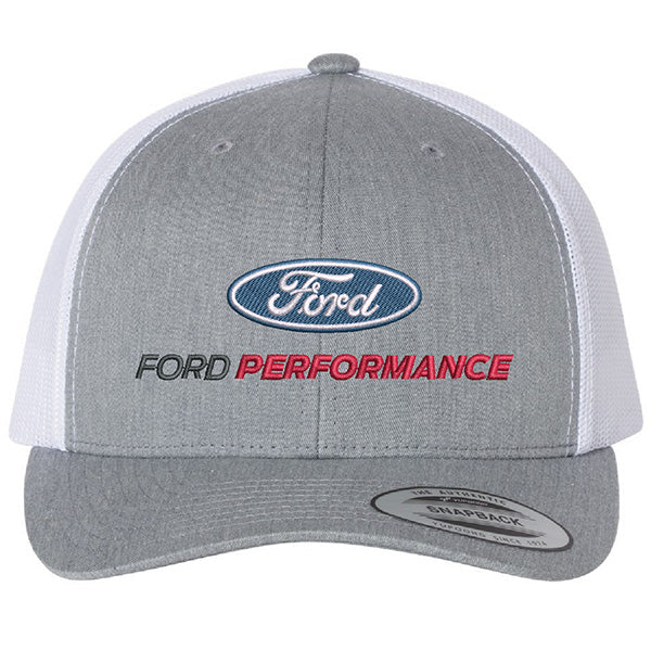 FORD PERFORMANCE/RYE SIGNATURE SNAPBACK HAT - GRAY/WHITE